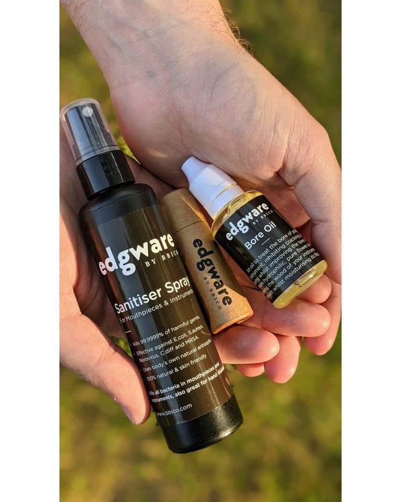 Edgware BY BBICO Sanitiser Spray, Cork Grease and Bore Oil at Reeds Doubled