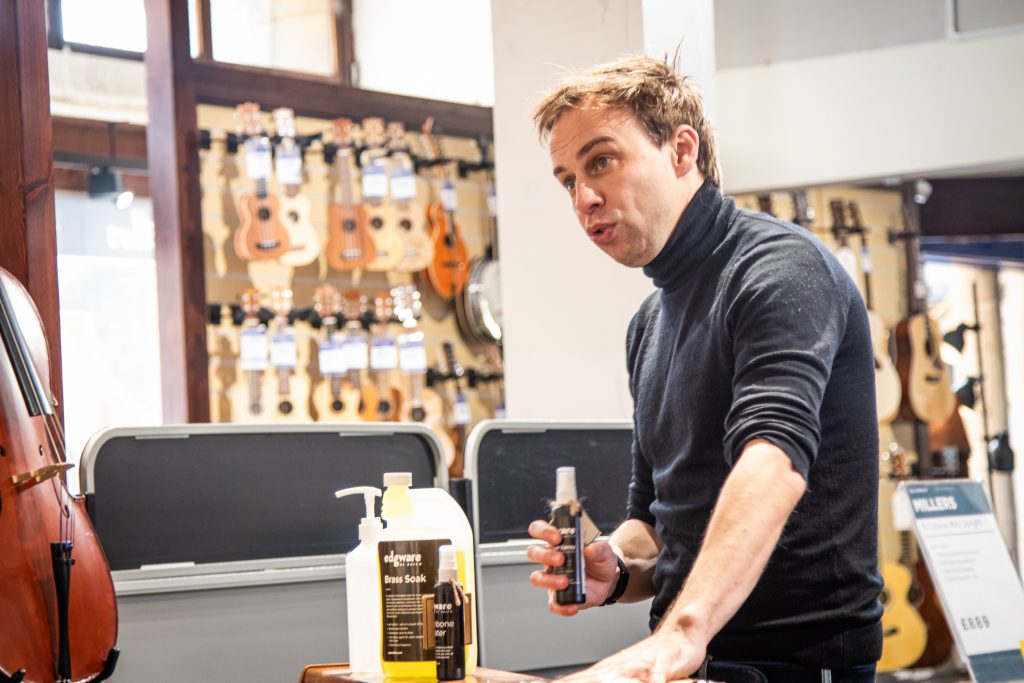 Simon Pollard, Owner of Millers Music with Edgware by BBICO Products